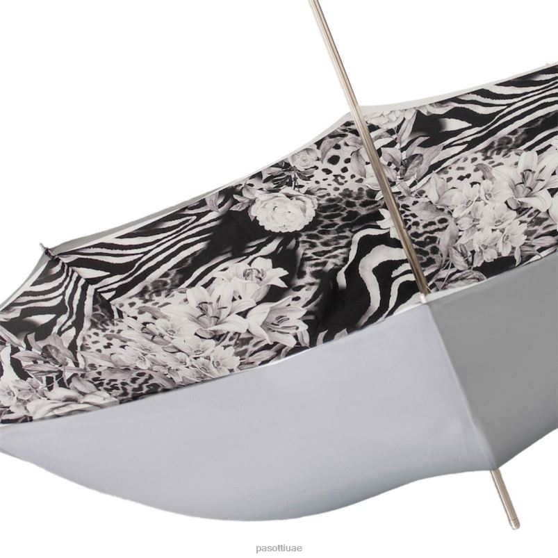 مظلة | 189n 9c458-9 p34 - مظلة حيوانية مع ورود فضية PASOTTI Z446V422